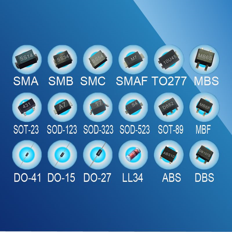1N4007 изправителен диод