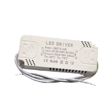 LED τροφοδοτικό και ballast, 30–50W, καθολικός σταθερού ρεύματος, εξωτερικός μετασχηματιστής