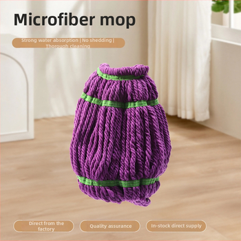 Mop s otočnou hlavou a samoodstreďovaním pre domáce použitie