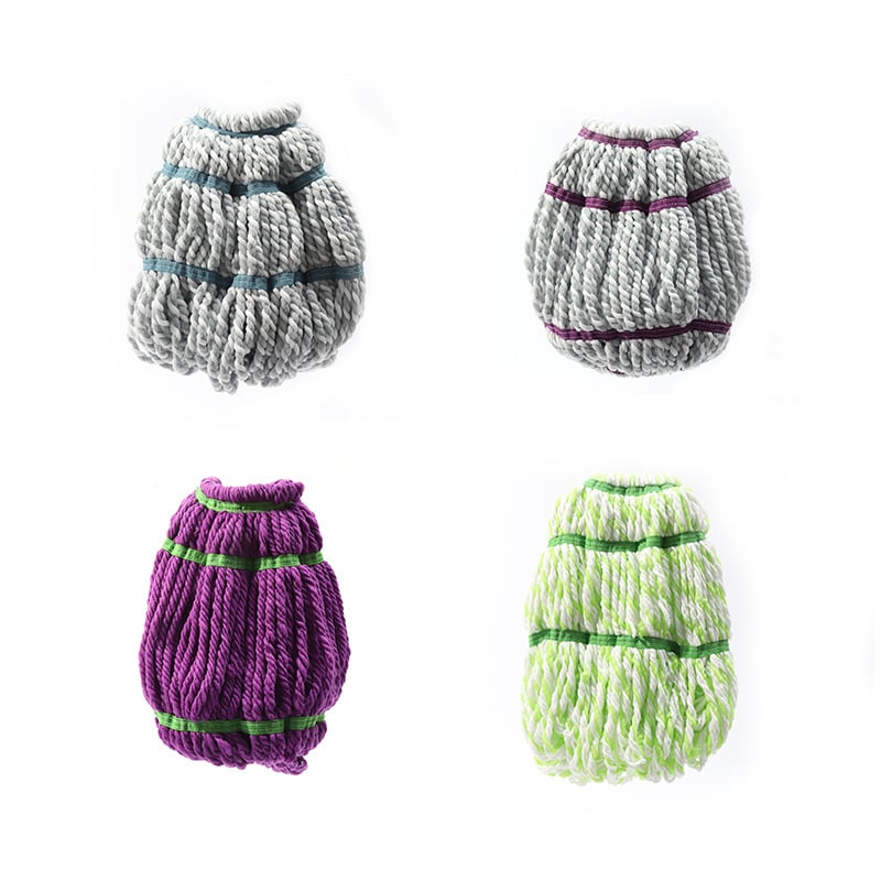 Mop s otočnou hlavou a samoodstreďovaním pre domáce použitie