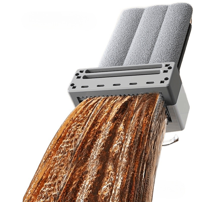 Mop plat hands-free pentru uz casnic – design fără spălare, acționare duală, fibră ultra-fină, tijă din oțel inoxidabil