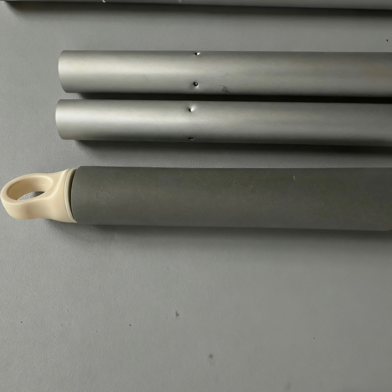 Mop plat electrostatic pentru praf, cu țesătură nețesută, patru secțiuni