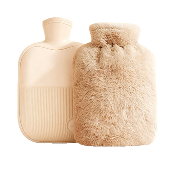 Бутилка за гореща вода с плюшено покритие, защита против експлозия, загрява ръцете и краката, преносим нагревател за студентско общежитие