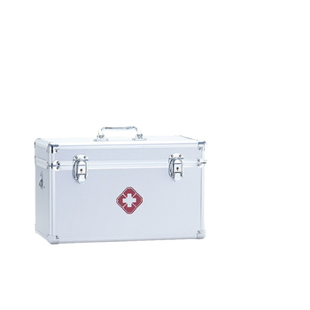 Алуминиева преносима медицинска кутия за първа помощ