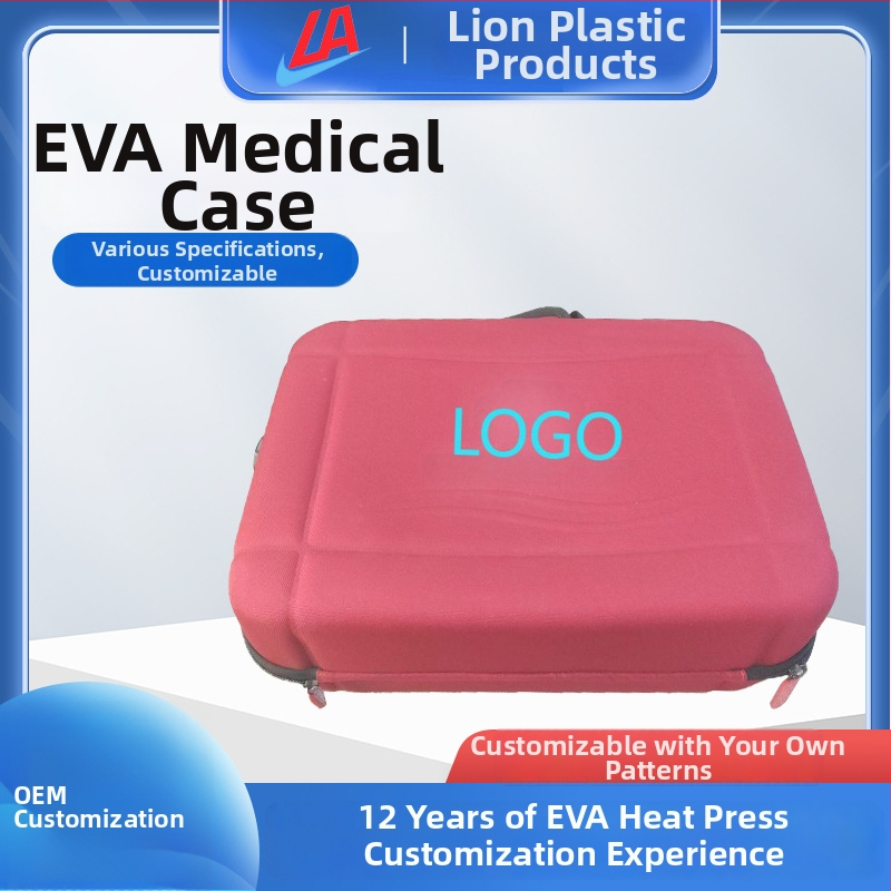 Leon EVA комплект за първа помощ – преносим твърд корпус за спешни ситуации на открито и в автомобил, медицински комплект за превенция на епидемии