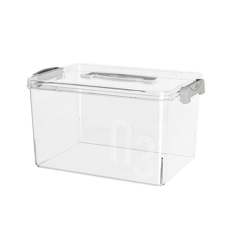 Персонализирана аптечка за дома с избор на цвят — прозрачна, многослойна преносима кутия за лекарства