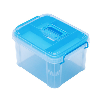 Болнична кутия за лекарства, голям капацитет, многослойна кутия за лекарства, организатор медикаменти, спешен комплект