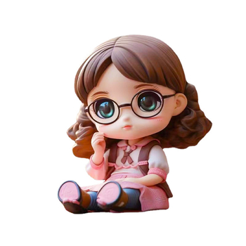 Персонализирана PU смолена карикатурна figurка – 3D симпатичен талисман
