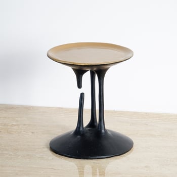 Свещник от смола в стил Ваки-Саби