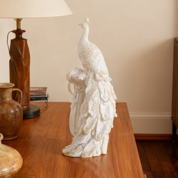 Европейски стил луксозна декоративна фигура – паун, за телевизионен шкаф, домашна и градинска украса, сватбен реквизит