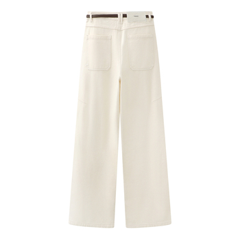 В наличност: 2025 зимни нови дънки в прост стил, Casual Scimitar Jeans 91302088