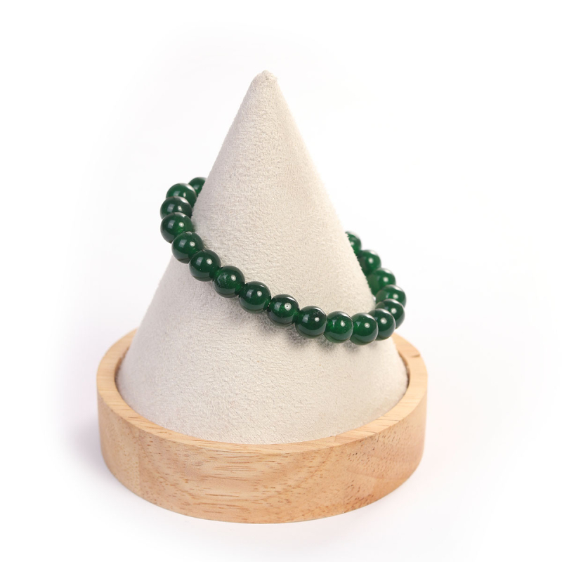 Narukvica od perli Malay Jade - ručno izrađeni prirodni kamen, unisex