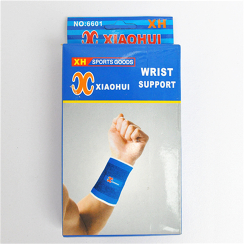 Плетени протектори за китки за спорт - кралско синьо