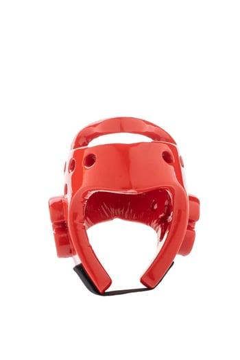 Защита за глава и лице за таекуондо, прозрачен усилен предпазител, сваляема лицева част