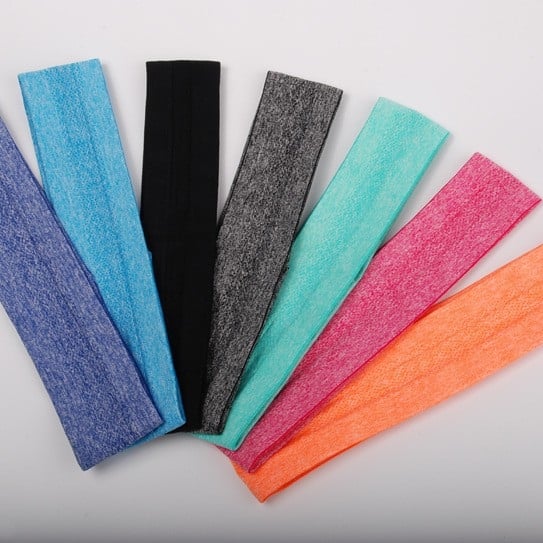 Bandă pentru cap din nylon pentru yoga, alergare și ciclism – accesorii sportive pentru exterior, absorbante de transpirație