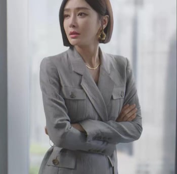 Дамско сиво сако с връзки, ежедневен стил, корейско вдъхновение, пролетно-есенен стил, дълги ръкави