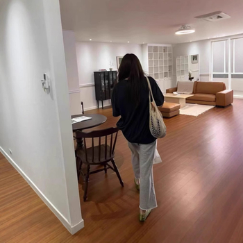 Памучни панталони с прави крачета, 3/4 дължина, еластична талия, разрошен ръб, корейски стил, есен 2025