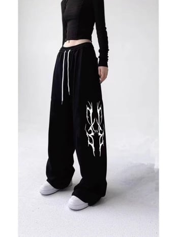 Панталони за джаз танци за жени, свободна кройка, уличен стил, хип-хоп, със стягащ ефект