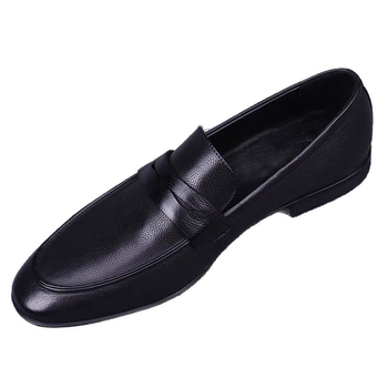 Мъжки PU кожени обувки, Slip-on, остър нос, дишащи, удобни, ежедневни, модни, гумена подметка