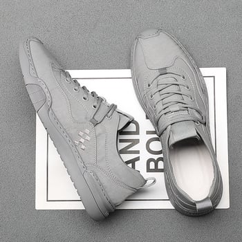 Дишащи мъжки платнени обувки, летен стил, вдъхновени от пустошта, ултралеки, мека подметка, ежедневни маратонки