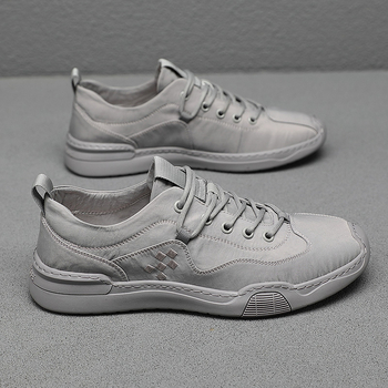 Дишащи мъжки платнени обувки, летен стил, вдъхновени от пустошта, ултралеки, мека подметка, ежедневни маратонки