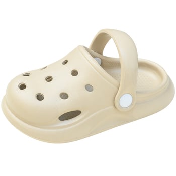 EVA Детски затворени чехли за вътрешна употреба с неслизваща подметка — летни обувки за деца