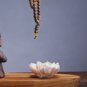 Естествена дървена коренова скулптура – декоративно изделие за дом и офис, зен стил за чайна стая