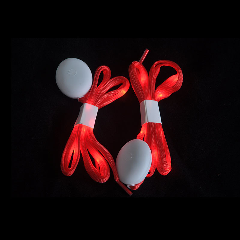 Șireturi LED luminoase pentru pantofi, nylon, fabricate manual, personalizabile cu logo, cadou ideal, accesorii luminoase pentru alergare noaptea