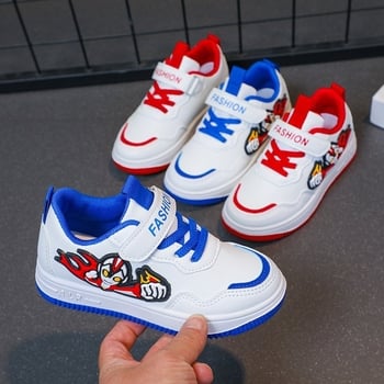 Wow персонализирани детски против подхлъзване спортни обувки, леки маратонки за момчета в стил карикатура