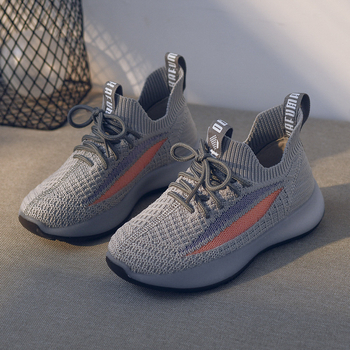 Детски кокосови маратонки с дишащ Flyknit мрежеста горна част, леки унисекс спортни обувки за 2025 пролет–есен