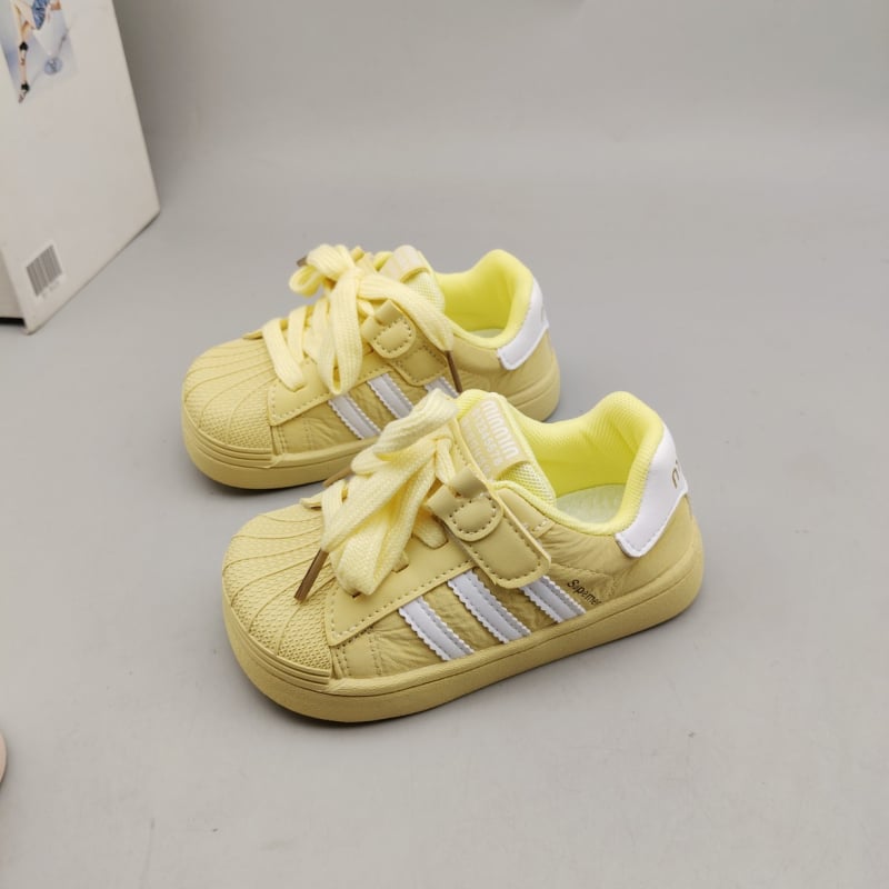 Детски модни класически обувки с shell-toe, ежедневни спортни обувки, есенна колекция