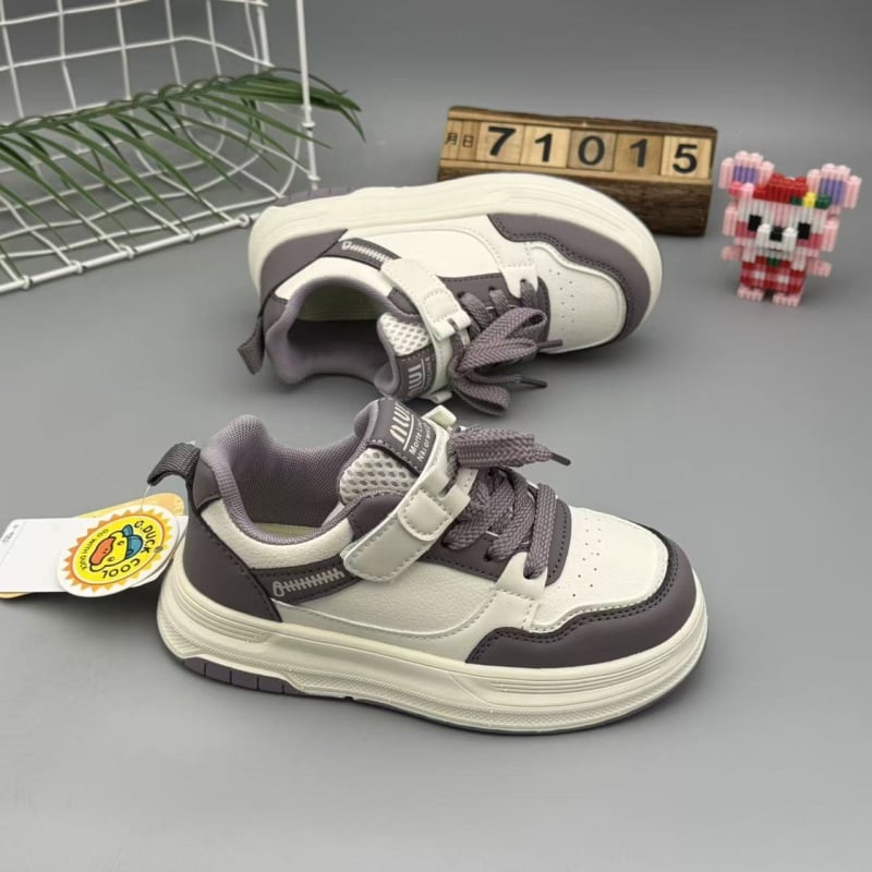 Детски спортни обувки с лепенка, леки и водоустойчиви, унисекс, тънка неплъзгаща подметка, за деца 4–16 години