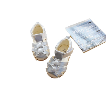 Лятни PU сандали за момичета с Velcro лепенка, мека подметка