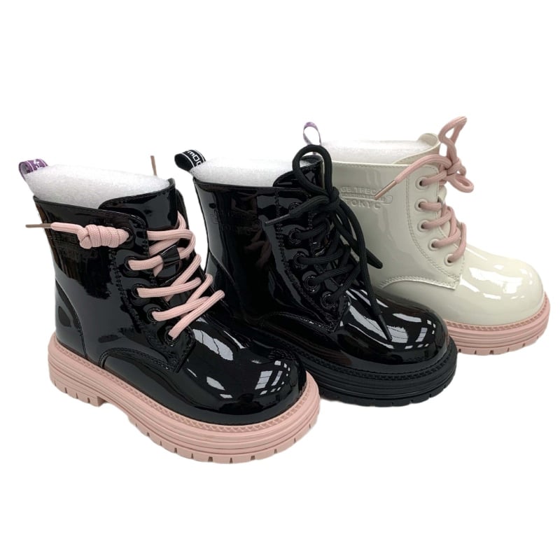 Детски ботуши Мартин, есенно-зимни, страничен цип, антихлъзгави подметки, износоустойчиви, горна част от суперфибър