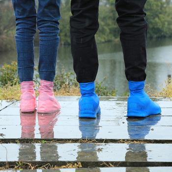 Латексни протектори за обувки с висока горна част, унисекс, еднократни, водоустойчиви за дъжд, сняг и пясък – за пътуване на открито