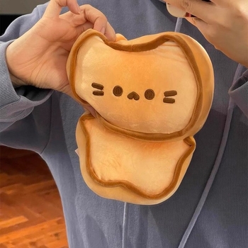 Butter Biscuit котешка плюшена възглавничка-кукла, сладък нов стил, мека играчка