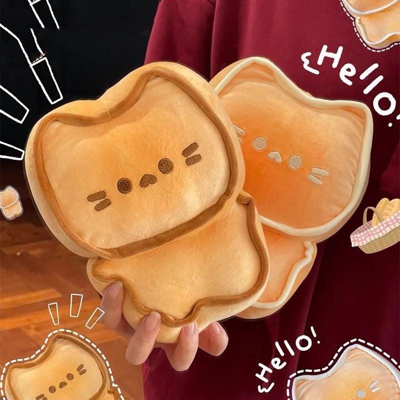 Butter Biscuit котешка плюшена възглавничка-кукла, сладък нов стил, мека играчка