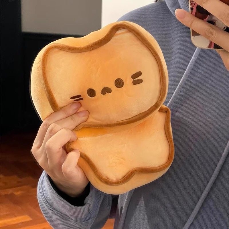 Butter Biscuit котешка плюшена възглавничка-кукла, сладък нов стил, мека играчка