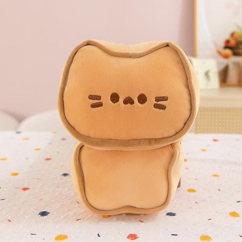 Butter Biscuit котешка плюшена възглавничка-кукла, сладък нов стил, мека играчка