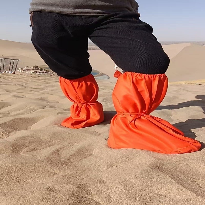 Защитни калъфи за обувки с висок маншет против пясък за походи и пътувания на открито, оборудване за игра с пясък