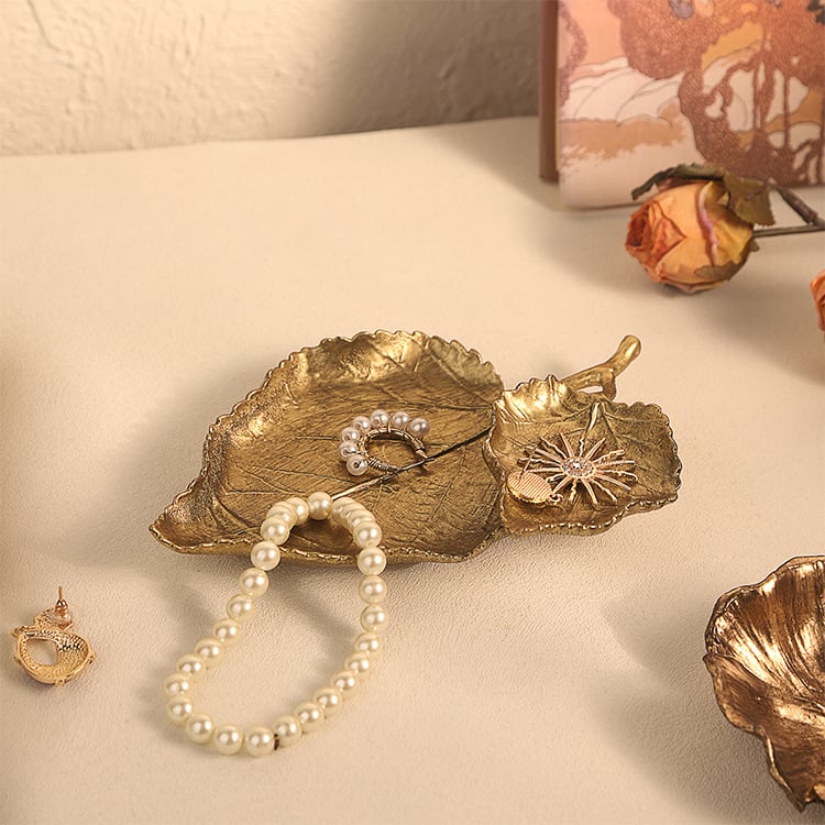 Винтажна поставка за бижута с двуетажно отделение, дисплей за колие, брошки и пръстени, европейски стил