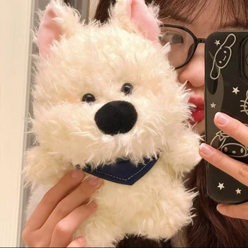 Сладък плюшен West Highland White Terrier кученце, 8-инчово, плюшена играчка, персонализируема