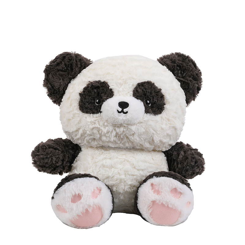 Сладка Panda плюшена кукла със спяща възглавница и кученце-плюш – подарък за рожден ден