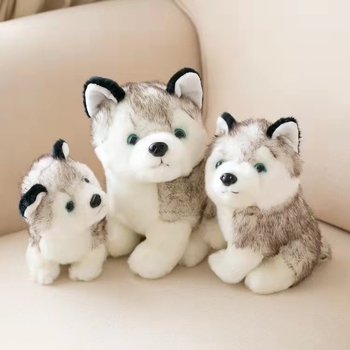 Kreativna plišana igračka Husky za djecu i djevojčice
