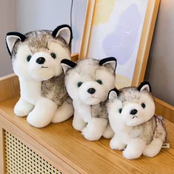 Kreativna plišana igračka Husky za djecu i djevojčice