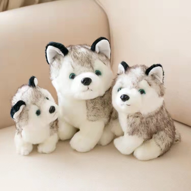 Kreativna plišana igračka Husky za djecu i djevojčice