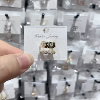 Метален двуслоен клип за уши, стил Европейски и Американски, без пробив