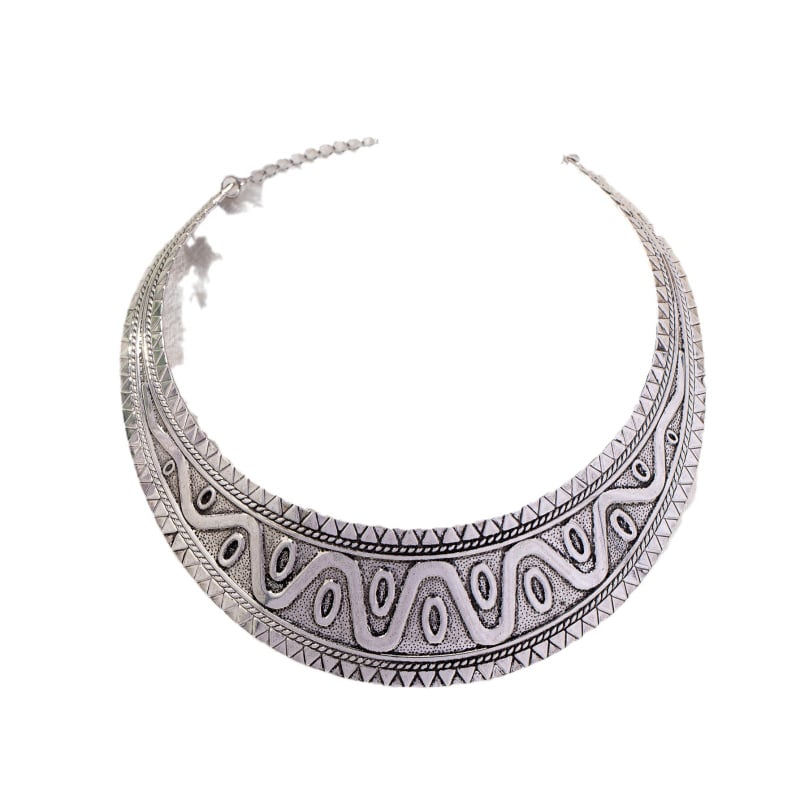 Κολιέ chok­er σε στυλ μόδας Ευρώπης και Αμερικής, τολμηρό ρετρό σχέδιο χιπ-χοπ, μοναδικό και κομψό