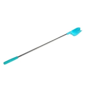 Портативна сгъваема телескопична лъжичка за разпръскване на примамка при дълги хвърляния