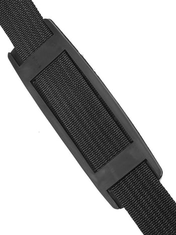 Преносим защитен калъф за въдица с прибираща се и разглобяема защита, с презрамка